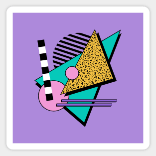 Memphis Pattern 32 / 80s Retro Magnet